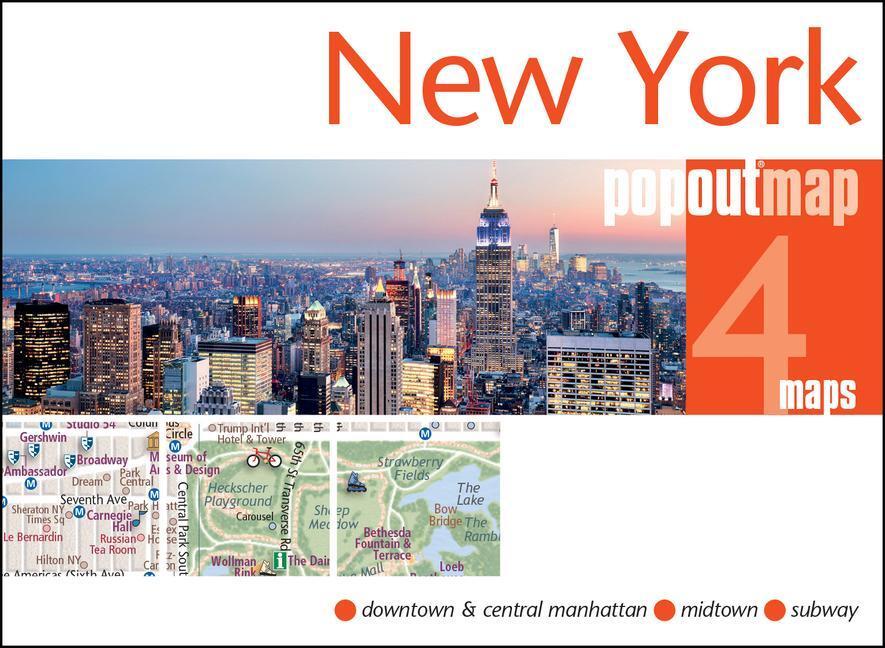Cover: 9781914515323 | New York Double | PopOut Map | Popout Maps | (Land-)Karte | Englisch