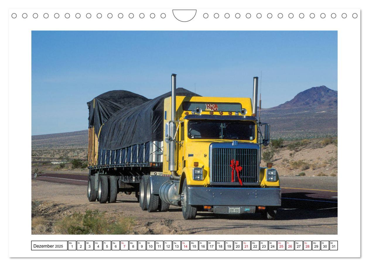 Bild: 9783435207268 | US-Trucks - Auf Achse in Amerika (Wandkalender 2025 DIN A4 quer),...