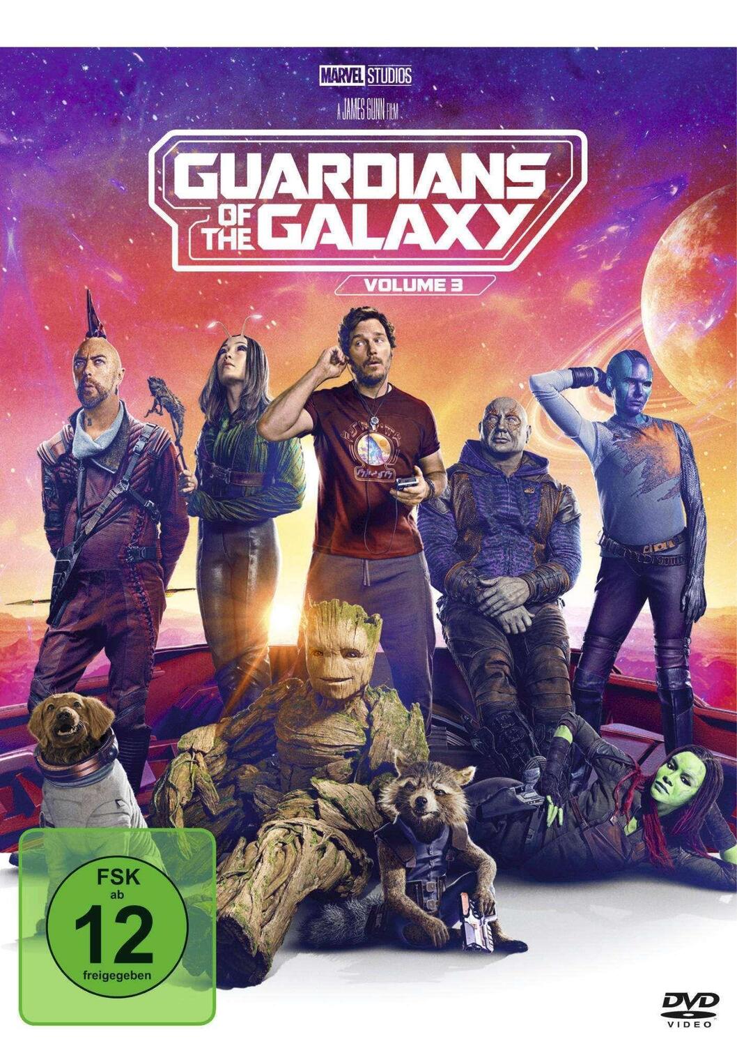 Cover: 8717418616229 | Guardians of the Galaxy Vol. 3 | James Gunn | DVD | Deutsch | 2023