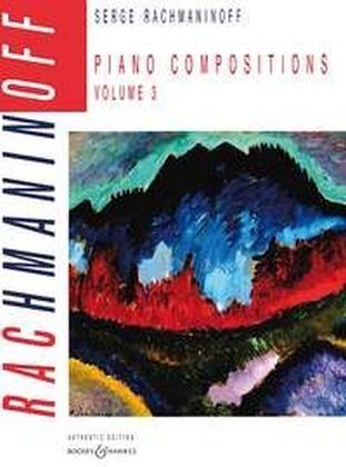 Cover: 9790060115721 | Piano Compositions 3 | Sergej Wassiljewitsch Rachmaninow | Buch | 2016