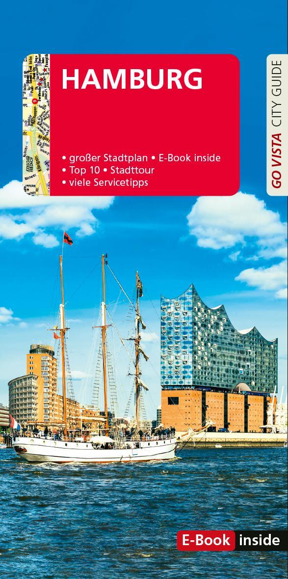 Cover: 9783961417353 | GO VISTA: Reiseführer Hamburg | Mit Faltkarte und E-Book inside | Buch