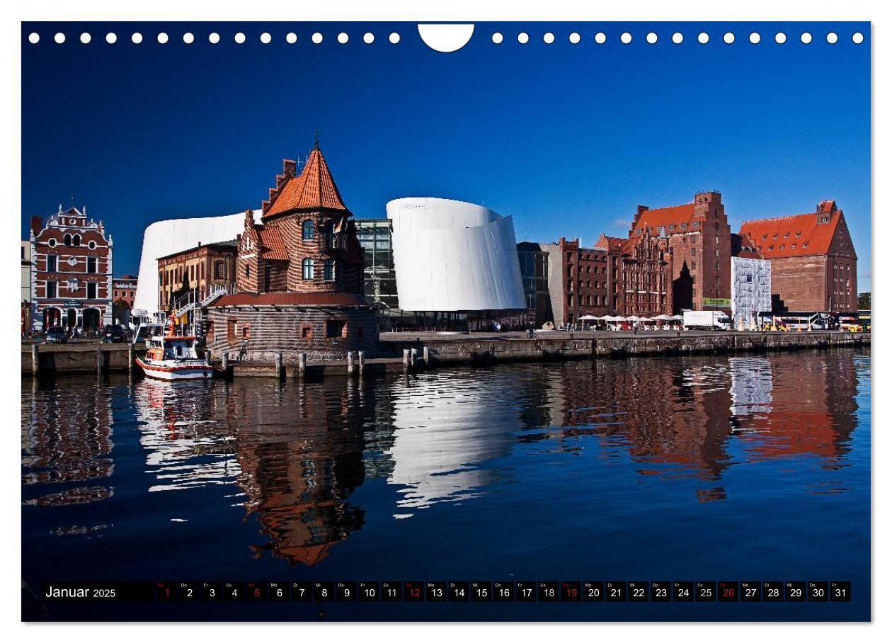 Bild: 9783435550043 | Ostseeperle Stralsund (Wandkalender 2025 DIN A4 quer), CALVENDO...