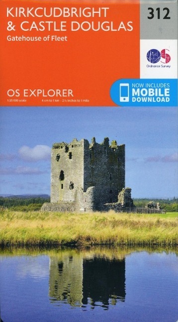 Cover: 9780319245644 | Kirkcudbright and Castle Douglas | Ordnance Survey | (Land-)Karte