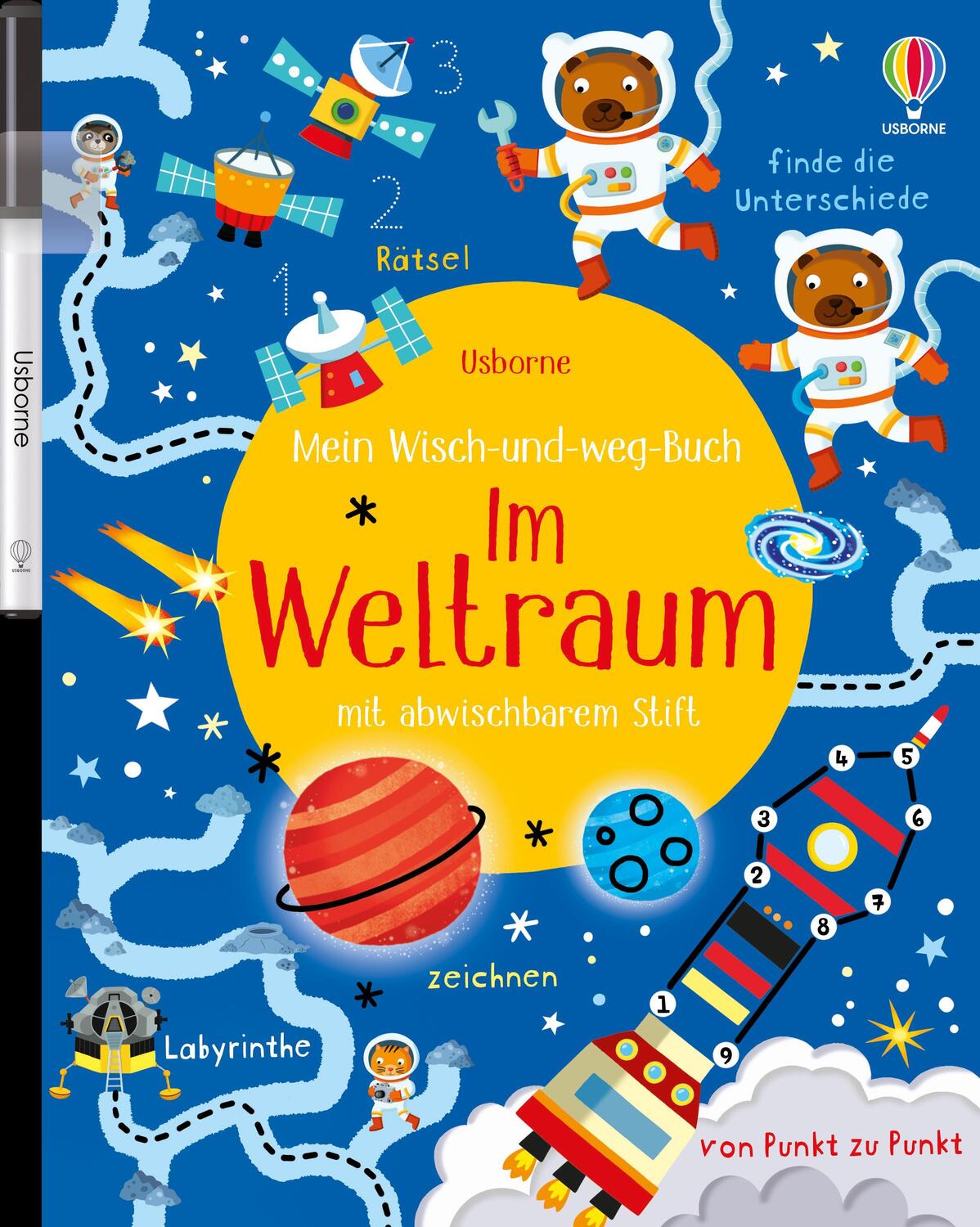 Cover: 9781782327530 | Mein Wisch-und-weg-Buch: Im Weltraum | mit abwischbarem Stift | Robson