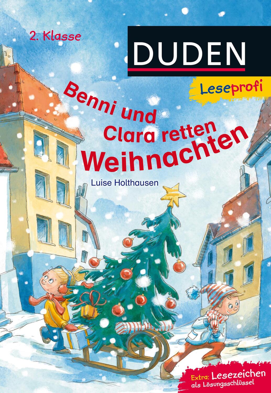 Cover: 9783737332873 | Leseprofi - Benni und Clara retten Weihnachten, 2. Klasse | Holthausen