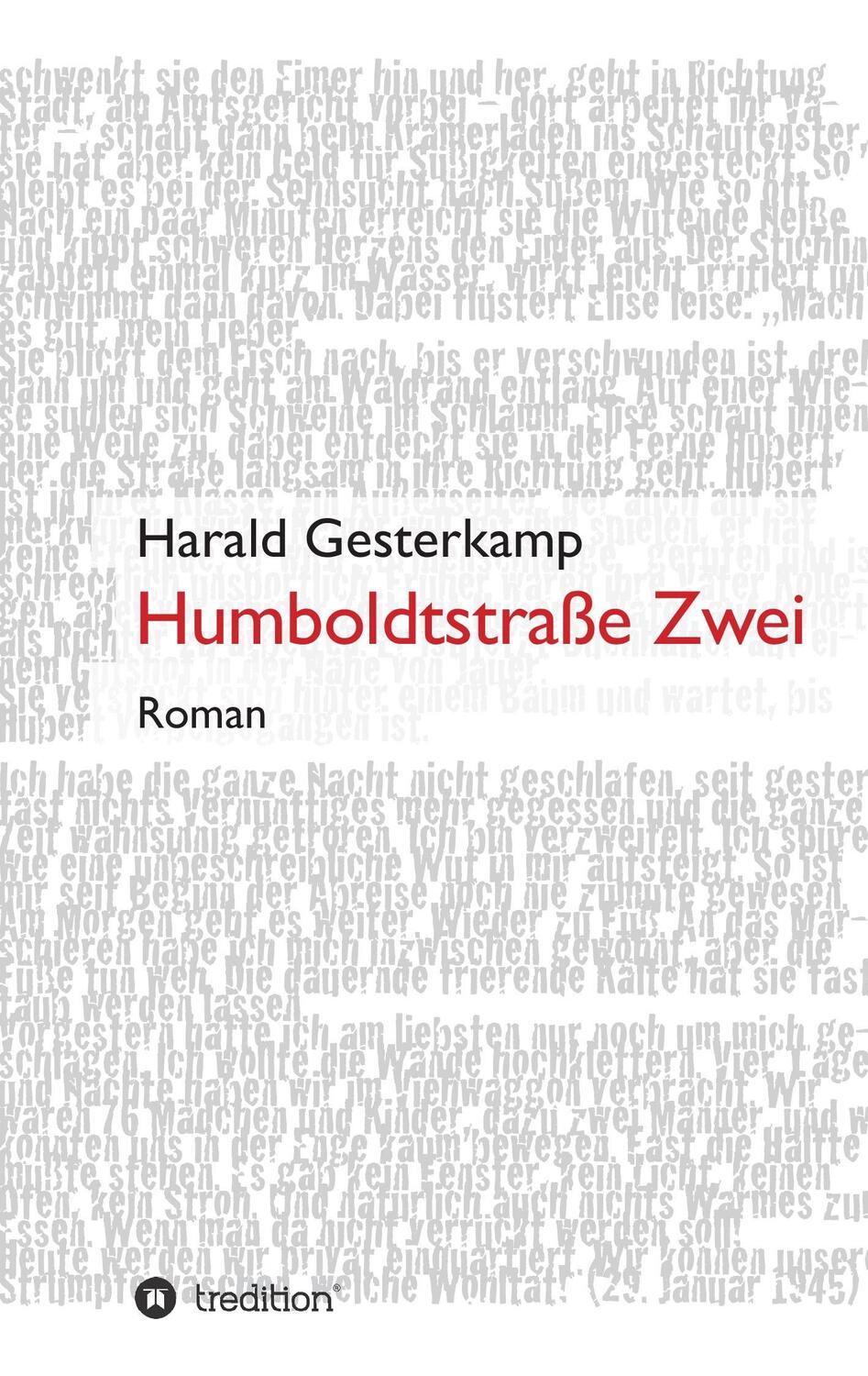 Cover: 9783734536588 | Humboldtstraße Zwei | Harald Gesterkamp | Taschenbuch | tredition