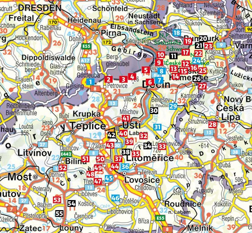 Bild: 9783763346899 | Böhmische Schweiz | Böhmisches Mittelgebirge. 50 Touren mit GPS-Tracks