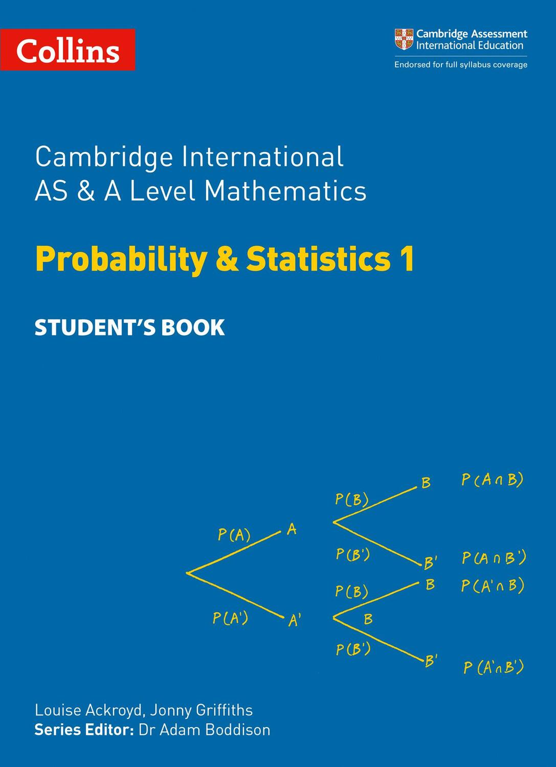 Cover: 9780008257767 | Cambridge International AS & A Level Mathematics Probability and...