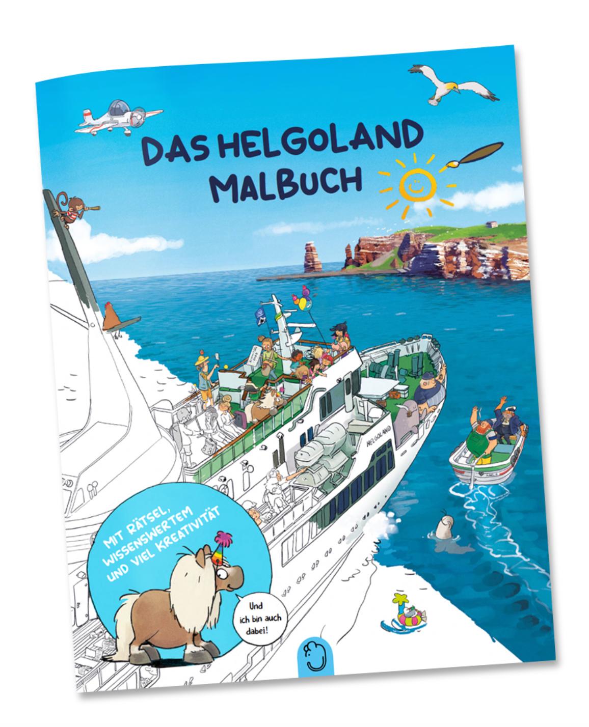 Cover: 9783988980007 | Das Helgoland Malbuch | Jannes Weber | Broschüre | Deutsch | 2023