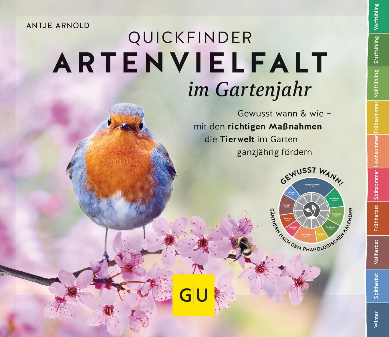 Cover: 9783833880575 | Quickfinder Artenvielfalt im Gartenjahr | Antje Arnold | Taschenbuch