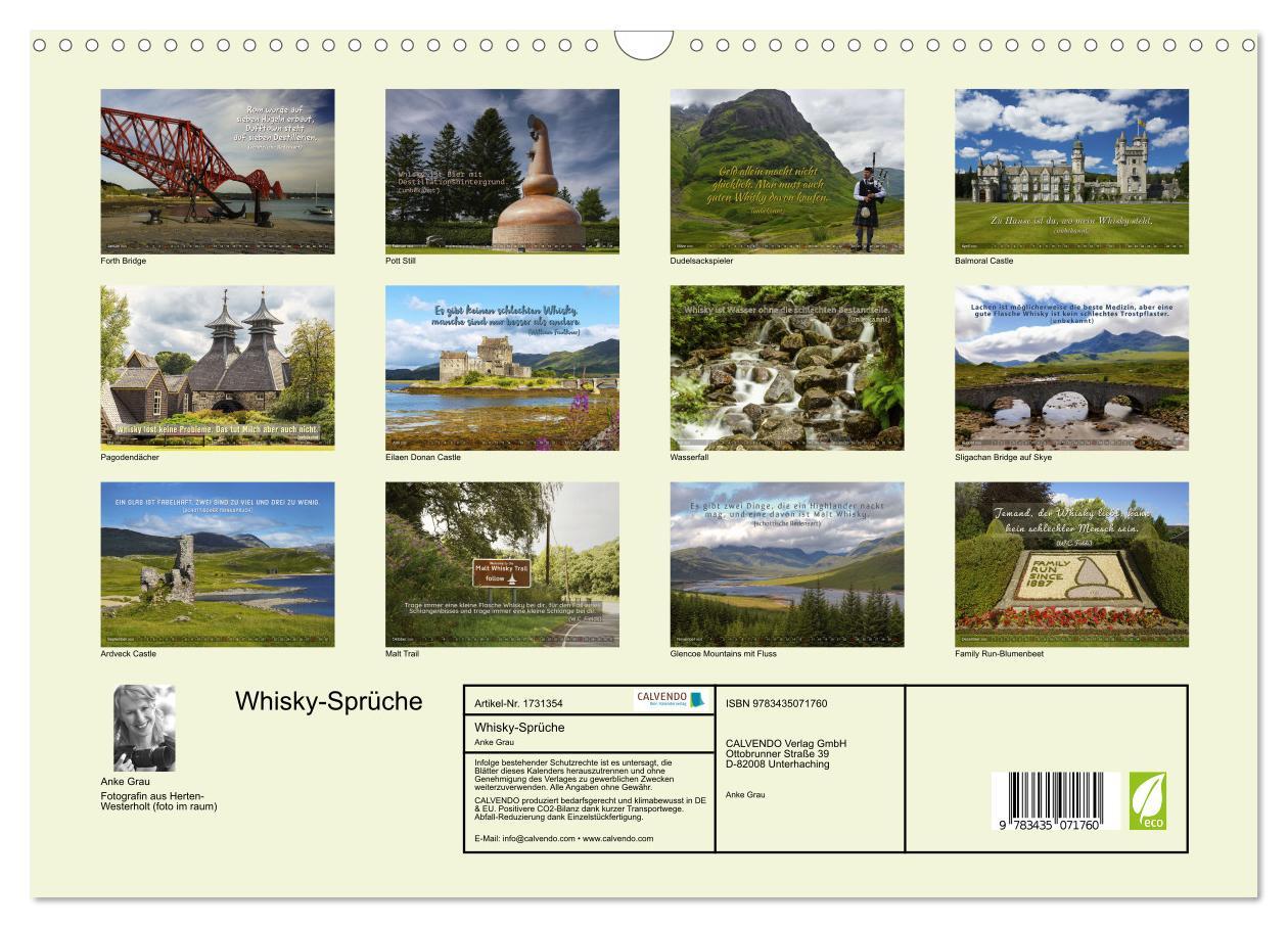 Bild: 9783435071760 | Whisky-Sprüche (Wandkalender 2025 DIN A3 quer), CALVENDO...