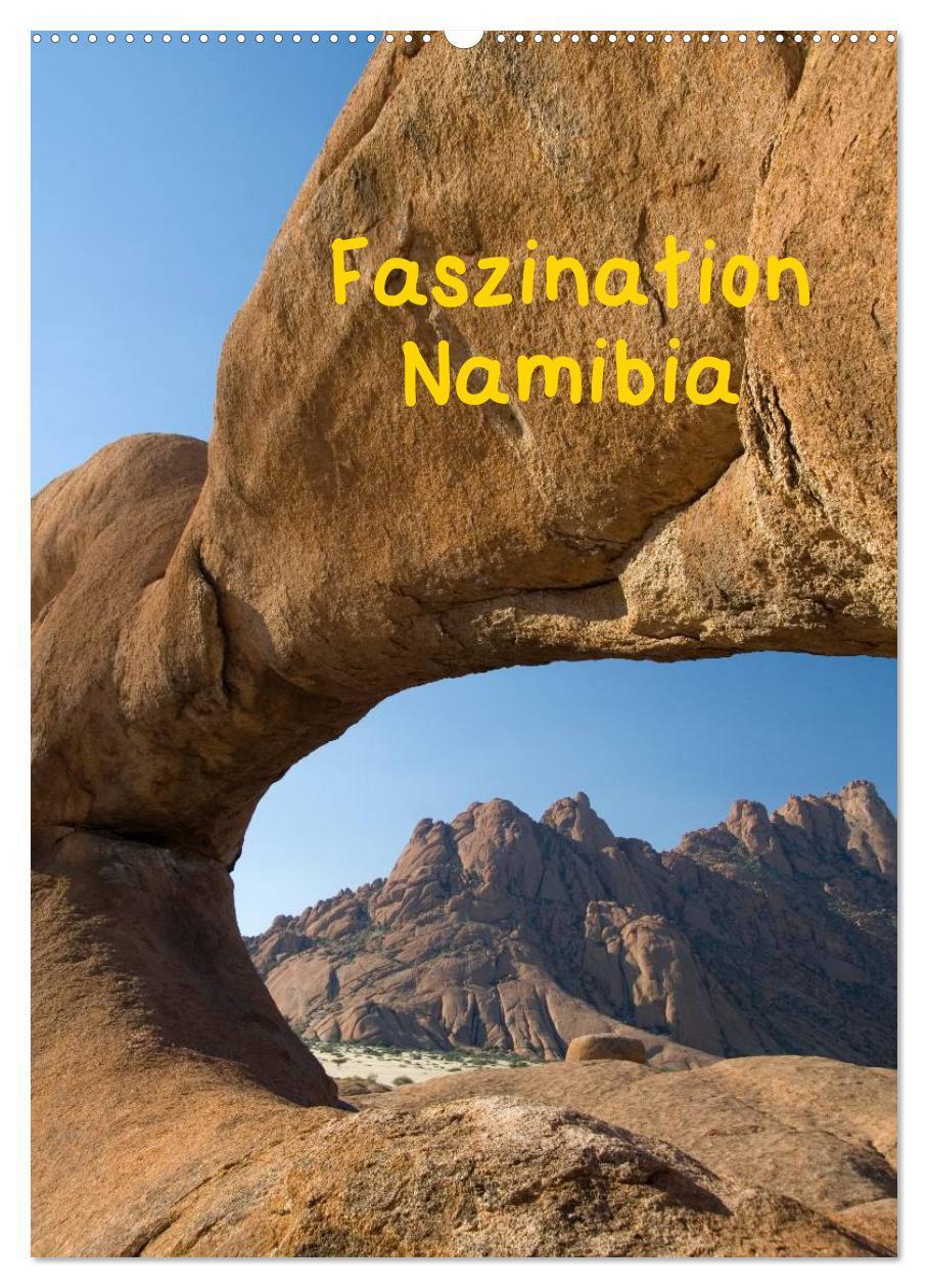 Cover: 9783383551277 | Faszination Namibia (Wandkalender 2024 DIN A2 hoch), CALVENDO...