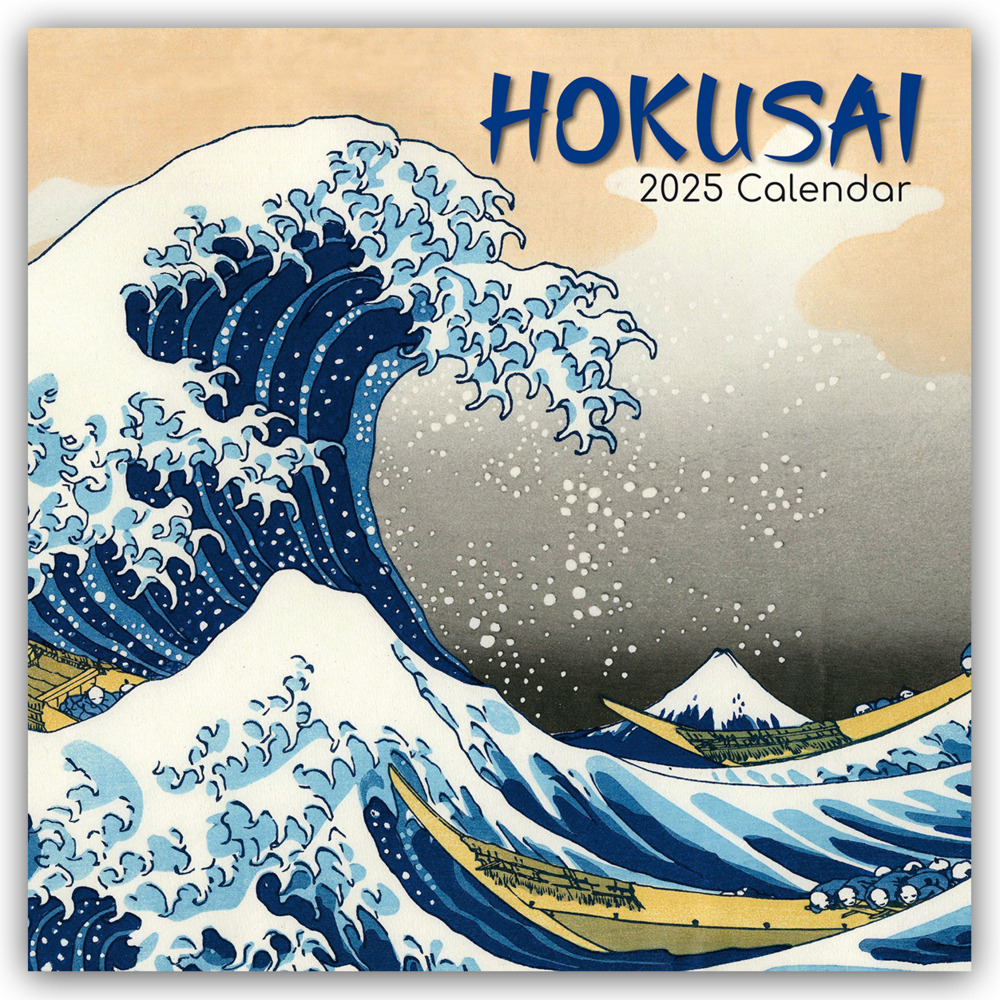 Cover: 9781835360774 | Hokusai 2025 - 16-Monatskalender | The Gifted Stationery Co. Ltd