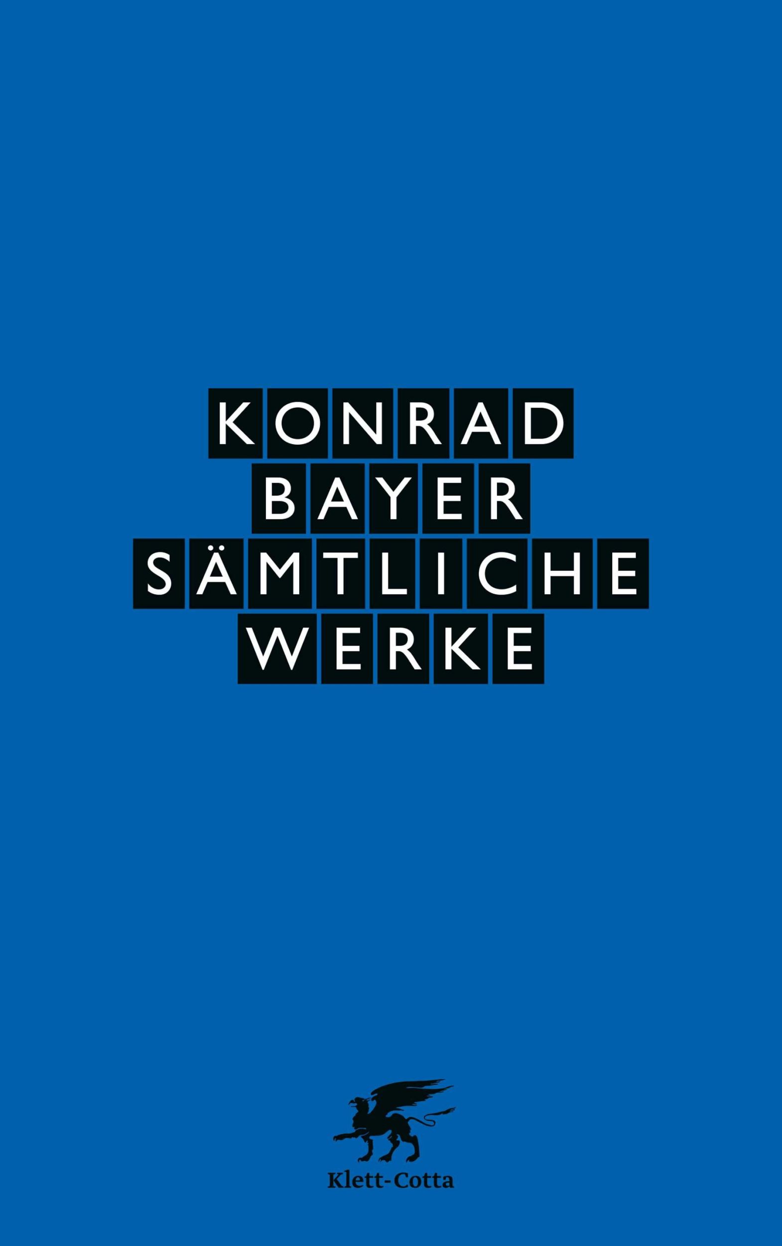 Cover: 9783608966190 | Sämtliche Werke | Konrad Bayer (u. a.) | Taschenbuch | 848 S. | 2024