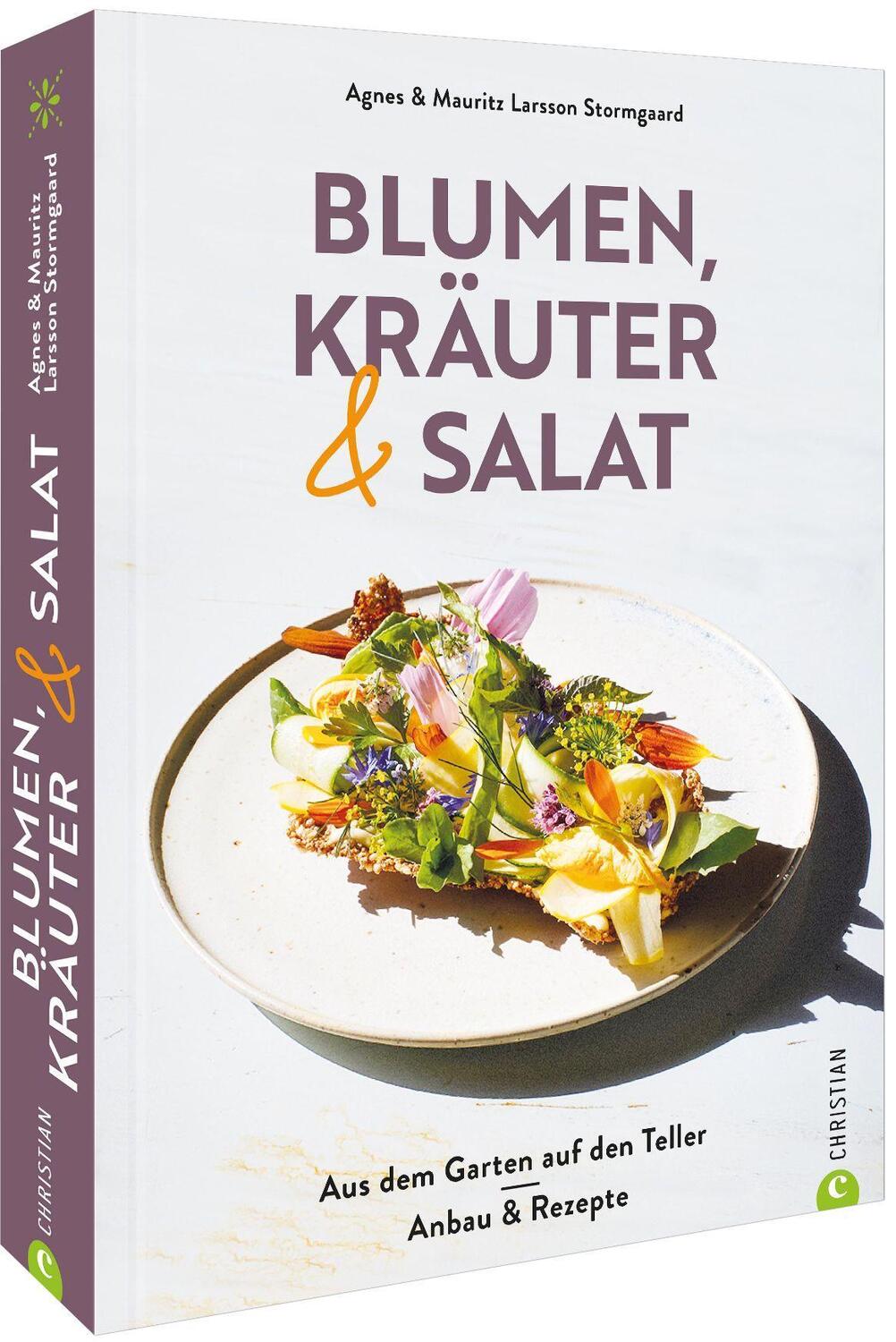 Cover: 9783959616454 | Blumen, Kräuter und Salat | Agnes Larsson Stormgaard (u. a.) | Buch