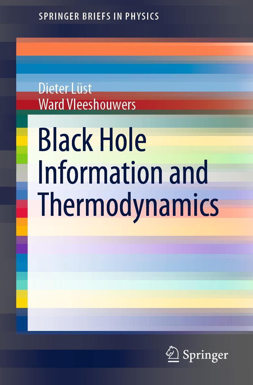 Cover: 9783030109189 | Black Hole Information and Thermodynamics | Ward Vleeshouwers (u. a.)