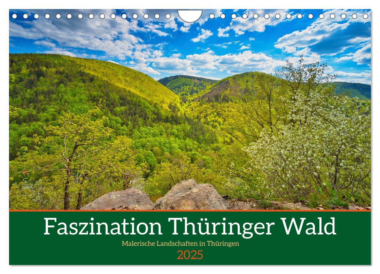 Cover: 9783383960055 | Faszination Thüringer Wald (Wandkalender 2025 DIN A4 quer),...