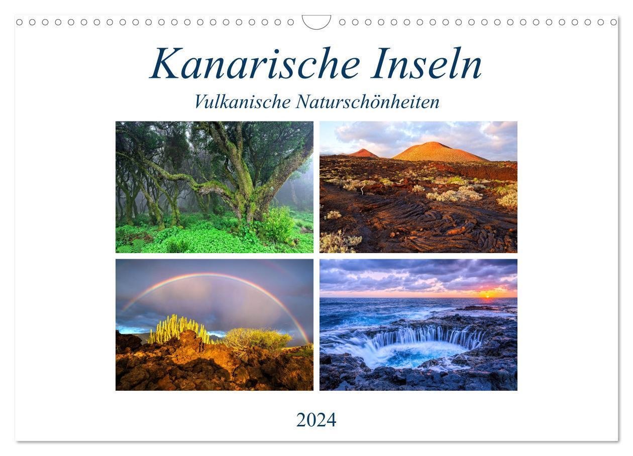 Cover: 9783383073335 | Kanarische Inseln - Vulkanische Naturschönheiten (Wandkalender 2024...