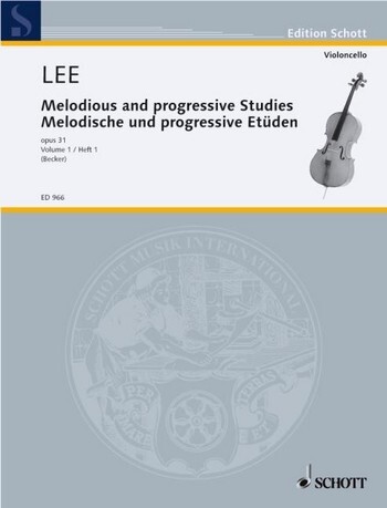Cover: 9790001032346 | Melodische und progressive Etüden | Sebastian Lee | Buch | 24 S.
