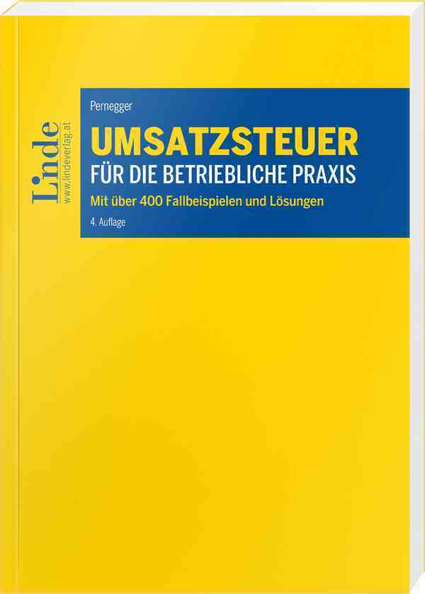 Cover: 9783707340419 | Umsatzsteuer für die betriebliche Praxis | Robert Pernegger | Buch