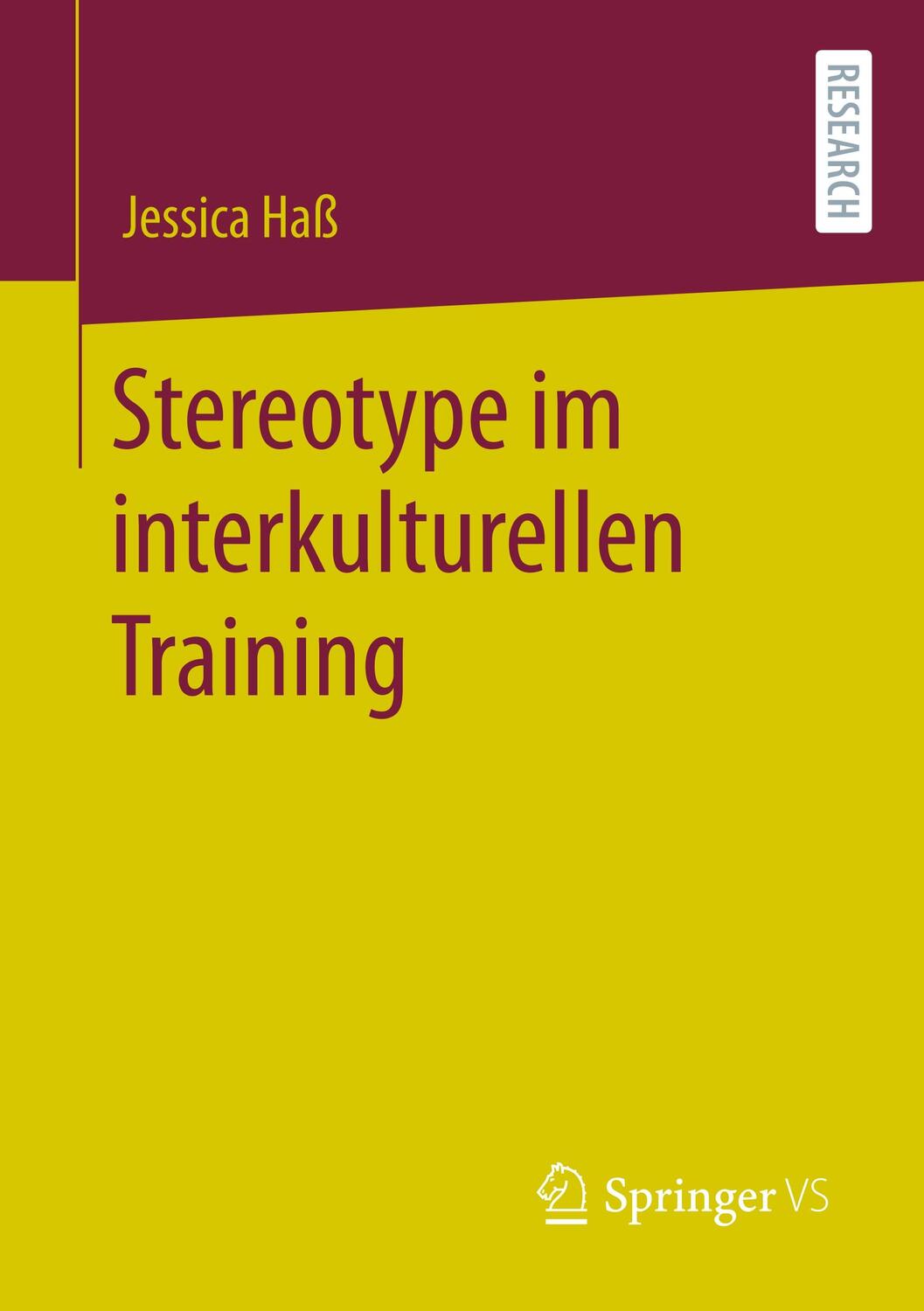 Cover: 9783658304898 | Stereotype im interkulturellen Training | Jessica Haß | Taschenbuch