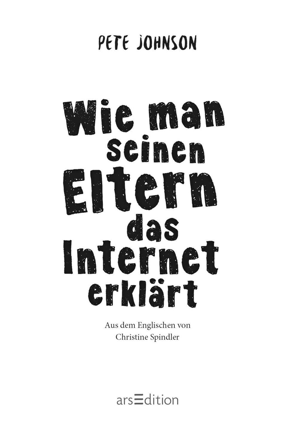 Bild: 9783845839462 | Wie man seinen Eltern das Internet erklärt (Eltern 4) | Pete Johnson