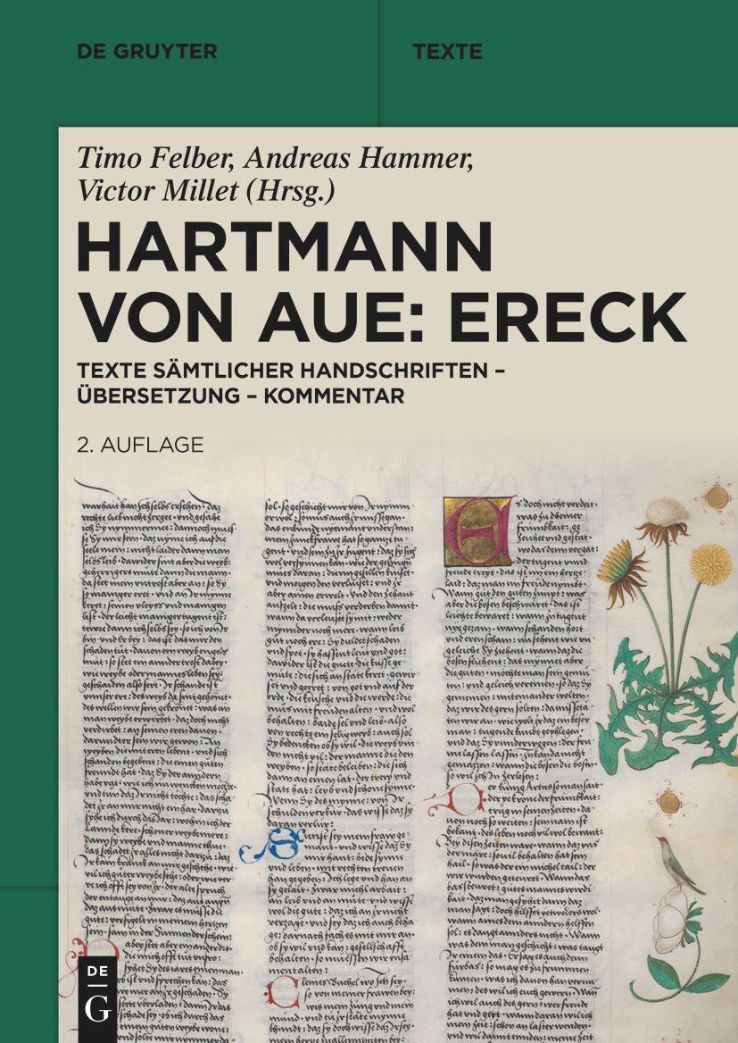 Cover: 9783110797572 | Hartmann von Aue: Ereck | Timo Felber (u. a.) | Taschenbuch | XLIV
