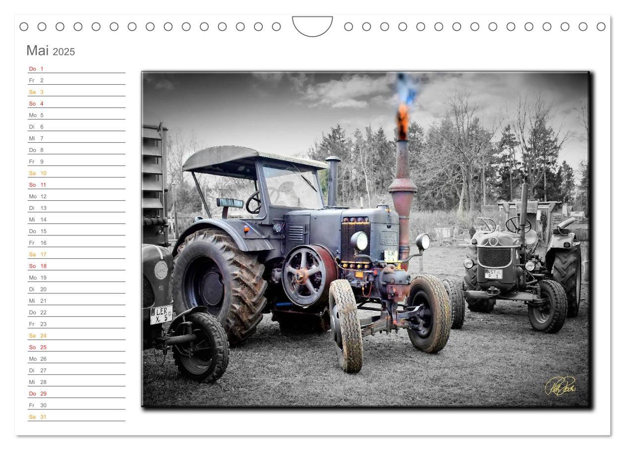 Bild: 9783435669660 | Oldtimer - nostalgische Trecker und Lastwagen (Wandkalender 2025...