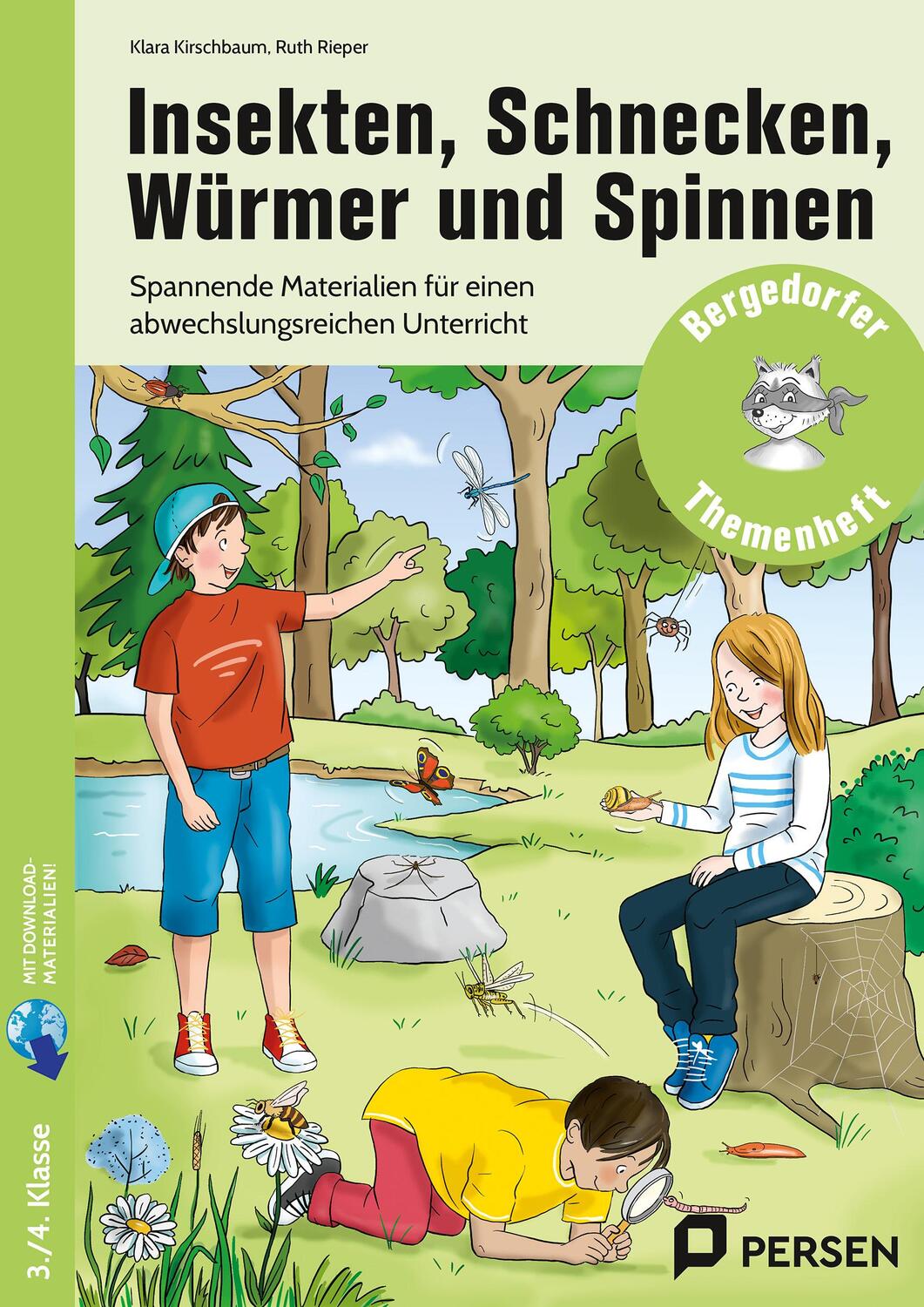 Cover: 9783403208020 | Insekten, Schnecken, Würmer und Spinnen | Klara Kirschbaum (u. a.)
