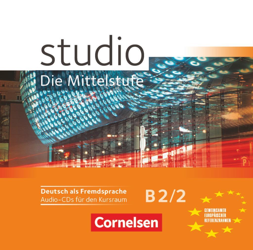 Cover: 9783060200870 | studio d 2 - Mittelstufe | Europäischer Referenzrahmen: B2 | Audio-CD