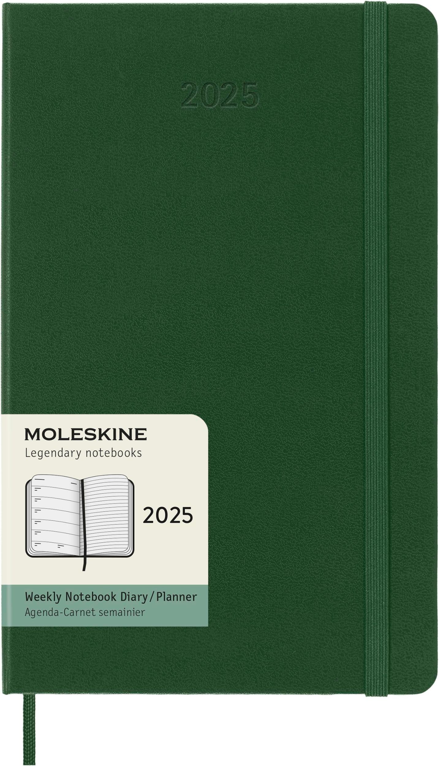 Cover: 8056999270711 | Moleskine 12 Monate Wochen Notizkalender 2025, Large/A5, 1 Wo = 1...