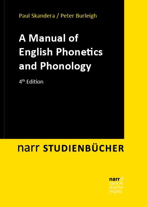 Cover: 9783823384496 | A Manual of English Phonetics and Phonology | Paul Skandera (u. a.)