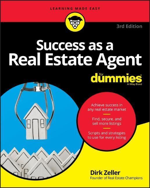 Cover: 9781119371830 | Success as a Real Estate Agent For Dummies | Dirk Zeller | Taschenbuch