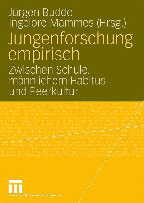 Cover: 9783531166834 | Jungenforschung empirisch | Ingelore Mammes (u. a.) | Taschenbuch
