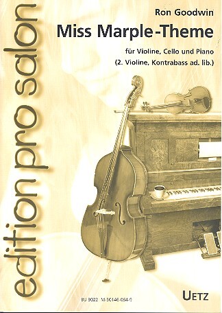 Cover: 9790501460649 | Miss Marple-Theme für Klaviertrio | Ron Goodwin | EAN 9790501460649