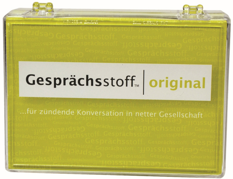 Cover: 7331672410013 | Gesprächsstoff, Original (Spiel) | Spiel | Deutsch | 2011 | Pegasus