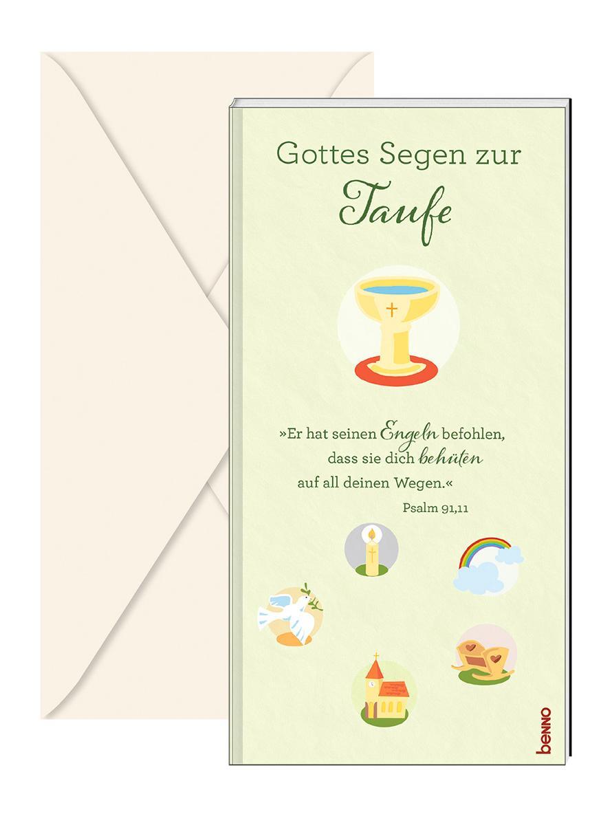Cover: 9783746265094 | Gottes Segen zur Taufe | Taschenbuch | 12 S. | Deutsch | 2024