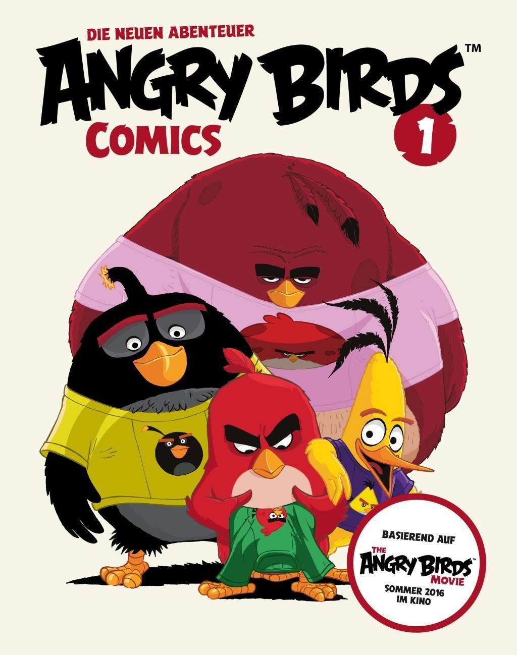 Cover: 9783864258312 | Angry Birds Filmcomic 1 | Paul/Parker, Jeff Tobin | Taschenbuch | 2016