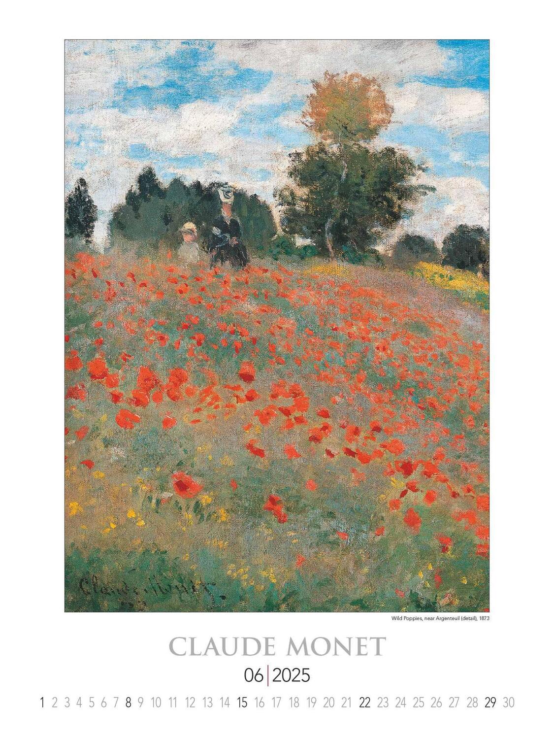 Bild: 4251732344016 | Claude Monet 2025 - Bild-Kalender 42x56 cm - Kunst-Kalender -...