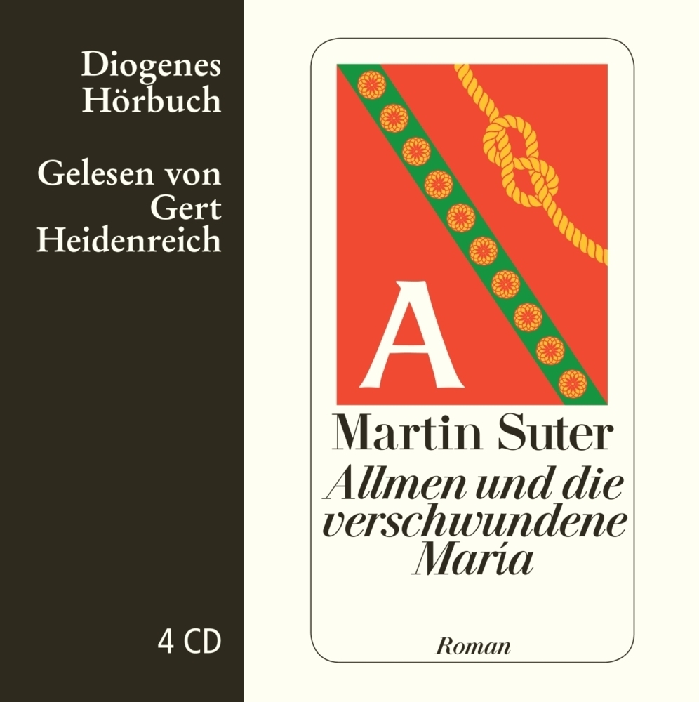 Cover: 9783257803457 | Allmen und die verschwundene Maria, 4 Audio-CD | Martin Suter | CD