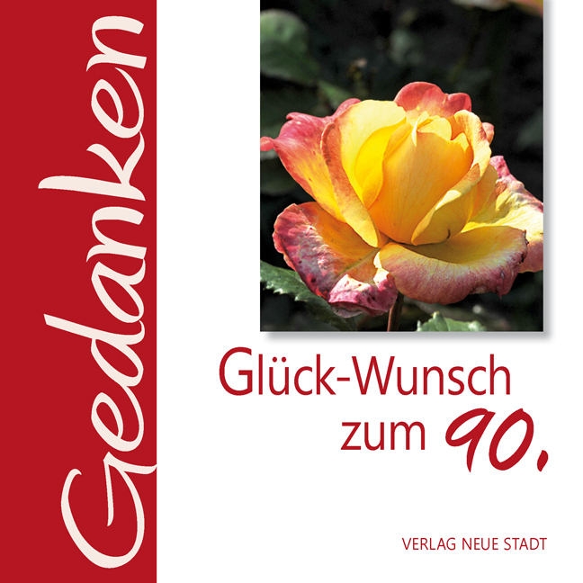 Cover: 9783734610974 | Glück-Wunsch zum 90. | Mit Briefumschlag | Gabriele Hartl | Buch
