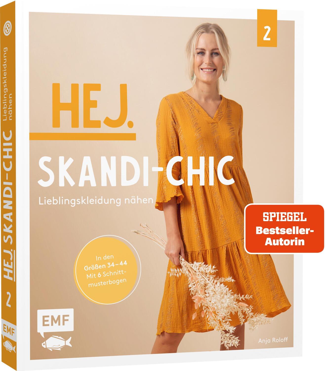 Cover: 9783745908909 | Hej. Skandi-Chic - Band 2 - Lieblingskleidung nähen | Anja Roloff