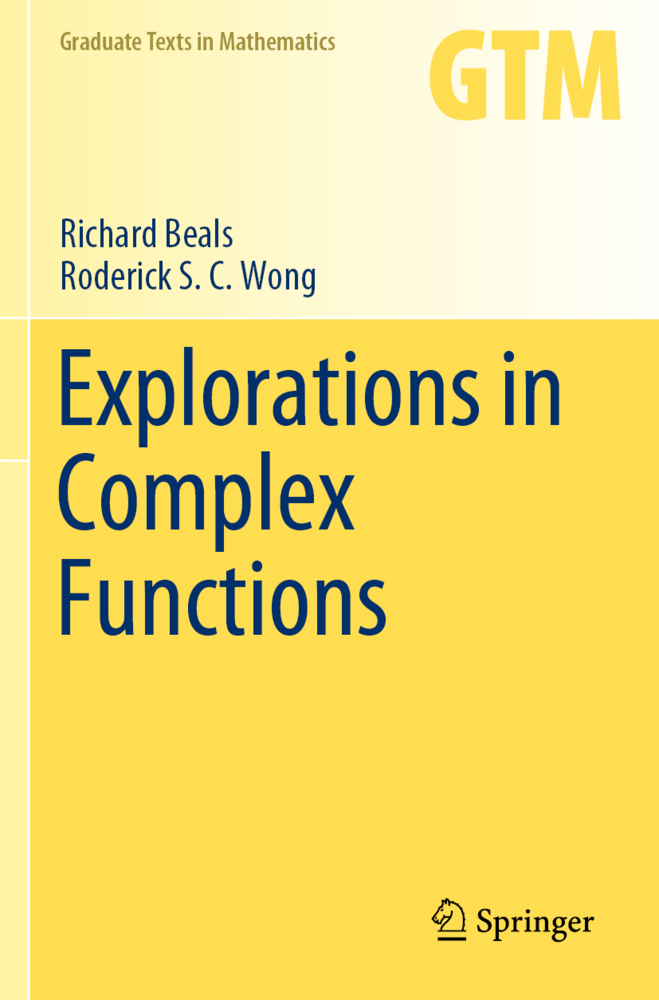 Cover: 9783030545352 | Explorations in Complex Functions | Richard Beals (u. a.) | Buch | xvi