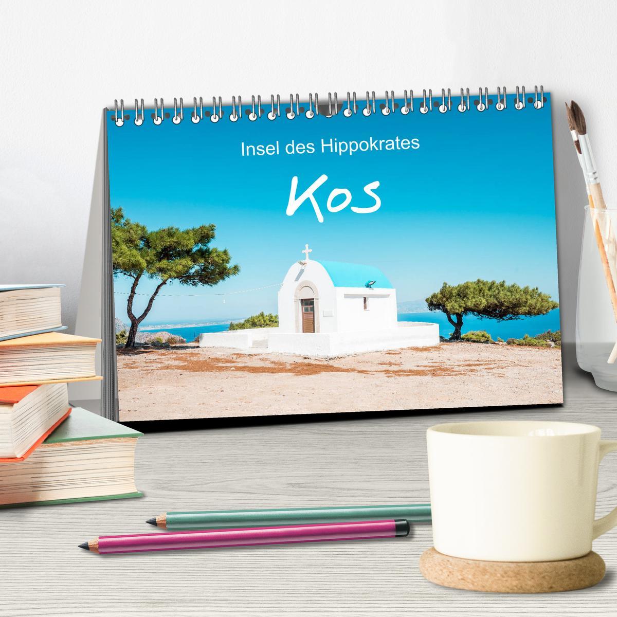 Bild: 9783435104291 | Kos - Insel des Hippokrates (Tischkalender 2025 DIN A5 quer),...