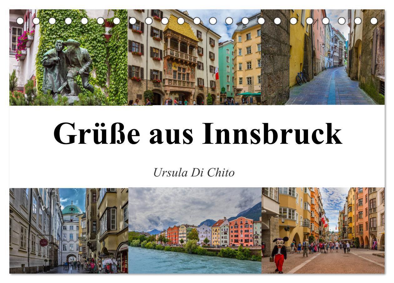 Cover: 9783383223716 | Grüße aus Innsbruck (Tischkalender 2024 DIN A5 quer), CALVENDO...