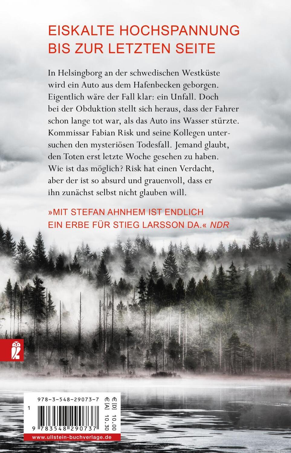 Rückseite: 9783548290737 | Minus 18 Grad | Kriminalroman | Stefan Ahnhem | Taschenbuch | Deutsch