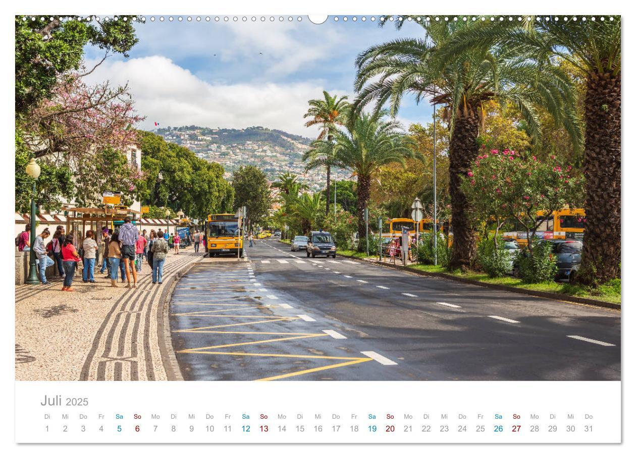 Bild: 9783435244836 | Funchal - Madeiras stolze Hauptstadt (Wandkalender 2025 DIN A2...