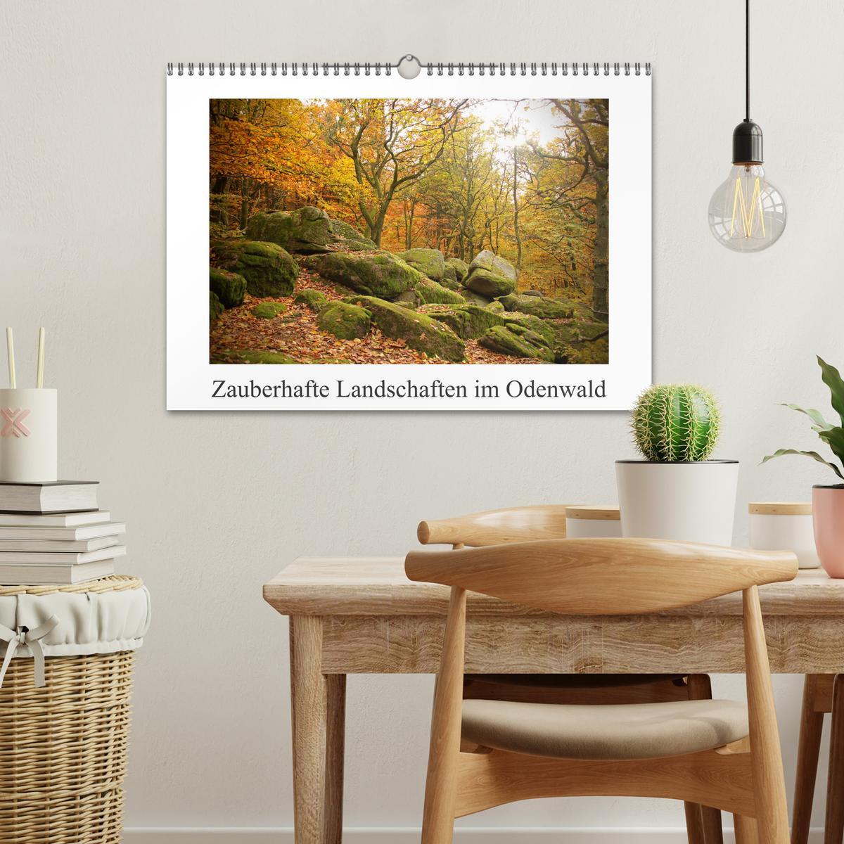 Bild: 9783435405060 | Zauberhafte Landschaften im Odenwald (Wandkalender 2025 DIN A3...