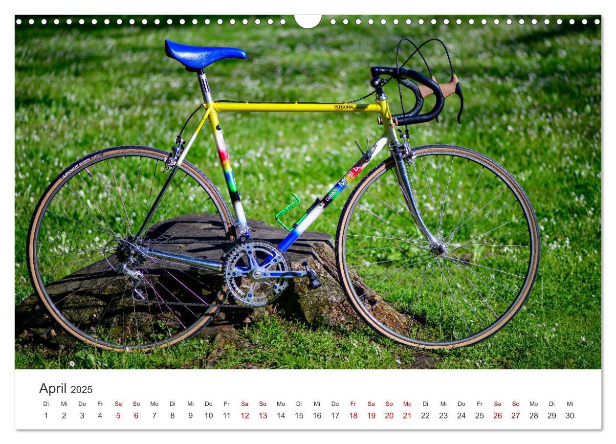 Bild: 9783435018284 | Stahlrenner - Rennrad-Klassiker aus Europa (Wandkalender 2025 DIN...