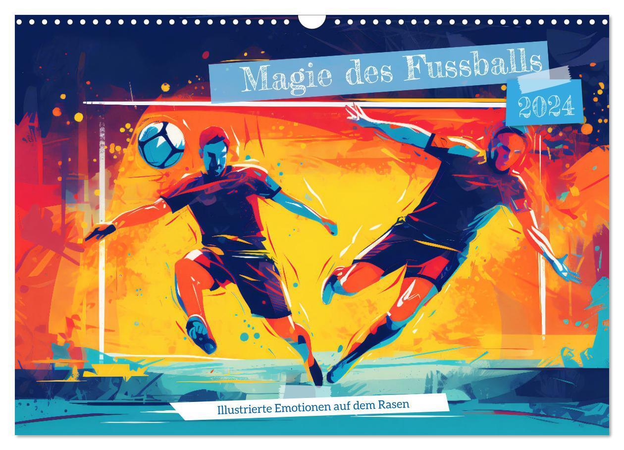 Cover: 9783383648434 | Magie des Fussballs - Illustrierte Emotionen auf dem Rasen...